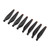 8Pcs Drone Propellers Carbon Fiber Lightweight Drone Blades Replacement for Mini 3 Black