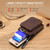 Men Vintage Leather Belt Bag Travel Cell Phone Purse Wallet Waist Bag Fanny Pack