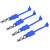 4Pcs 1/10 RC Car Clips Pins Universal Car Shell Bolt Latch Clip Replacement Model Car Shell AccessoryDark Blue