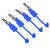 4Pcs 1/10 RC Car Clips Pins Universal Car Shell Bolt Latch Clip Replacement Model Car Shell AccessoryDark Blue