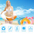 Kids Swimming Ring Cartoon Inflatable Baby Swimming Ring Inflatable Pool Float Water Party Toy