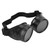 ABS Vintage Style Steampunk Goggles Double Layer Sunglasses for Party Prop Decorblack