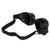 ABS Vintage Style Steampunk Goggles Double Layer Sunglasses for Party Prop Decorblack