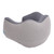 Travel Pillow for Neck Support Memory Foam Slow Rebound U Shaped Head Rest Cushion for Airplane Car Sitting Sleeping L Midnight gray