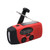 Emergency Hand Crank Radio with LED Flashlight, Portable Weather Radio with USB Charged & Solar Power for Camping