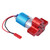 Speed Change Gear Box Metal Gearbox With 370 Brush Motor for WPL 1633 RC Car (Red)