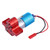 Speed Change Gear Box Metal Gearbox With 370 Brush Motor for WPL 1633 RC Car (Red)