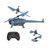 Remote Control Helicopter 3.5 Channel Intelligent Obstacle Avoidance Blue Remote Control Helicopter