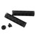 Rubber NOn slip Bike Handle Bar Grips with Unilateral Metal Lock (black)