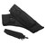 Arrows Holder Storage Bag Portable 4 Tube Arrows Bag with Shoulder Strap for Outdoor Archery Sport Black