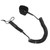 Surfboard Leash High Elasticity TPU Black Adjustable Coiled Surfing Leg Rope for Paddleboards Longboards11ft/3.35m