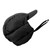 Ski Hat Warm Windproof Nylon Watertproof Ear Flap Hat for Winter Cycling Mountaineering Black