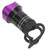 ZTTO Mountain Bike Tail Light Bicycle Back Warning Light USB Rechargeable Rear Lamp(Black Purple )