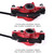 Bicycle Hydraulic Disc Brakes Front Rear Calipers Set for MTB Mountain Bike Left Right Brake Lever Kit with 160mm Disc Rotor