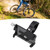 Bicycle Cell Phone Holder Aluminum Reliable Stable Bike Phone Support Bracket for Mountain Bike Motorcycle Cell Phone Navigation Black