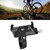 Bicycle Cell Phone Holder Aluminum Reliable Stable Bike Phone Support Bracket for Mountain Bike Motorcycle Cell Phone Navigation Black