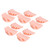 5Pair Silicone Foot Thumb Eversion Corrector Toe Orthosis Separator Overlap SplitterSkin Color