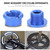 Bikes Road Bicycles Chainwheel Screws Bolts & Nut Parts for Single Dental Plate Blue