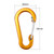 Carabiner Clips Mini Aluminum Alloy Keychain Carabiner Clip D Rings for Camping Hiking Fishing Backpacking