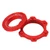 CANSUCC Bike Hub Disc Brake Center Lock Adapter Aluminum Alloy Center Lock Disc to 6 Pin Disc Adapter Red