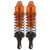 2Pcs 104mm RC Aluminium Alloy Shock Absorber Damper for TRAXXAS SLASH 2WD 1/10 RC CarsOrange