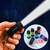 Mini Keychain Flashlight Pocket Rechargeable LED Light Waterproof Flashlight