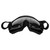 Children Protection Goggles Motorcycle Outdoor Cycling Windproof Anti‑Impact Skiing Glasses(Black )
