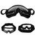 Children Protection Goggles Motorcycle Outdoor Cycling Windproof Anti‑Impact Skiing Glasses(Black )