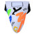 BN FIGHT Graffiti Children Jockstrap Groin Guard Protective Gear for Boxing Sanda Taekwondo Trainingwhite