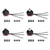 4Pcs/Set RS2205 2300KV CW CCW Motor Remote Control Accessory for RC Racing Quadcopters