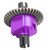 Differential Gear Set Professional Metal 38T Differential Gear Set for HSP 94122 94123 94111 94188 1/10 RC Cars Purple