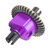Differential Gear Set Professional Metal 38T Differential Gear Set for HSP 94122 94123 94111 94188 1/10 RC Cars Purple