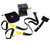 Stretch Band Stretch Strap Adjustable Buckle Elastic Stretching Strap for Exercise Fitness Workout Black Yellow P3 Sign