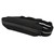 Sports Waist Bag with Headphone Hole Waterproof Reflective Strip Waist Pouch Adjustable Elastic Band Black
