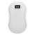 Electric Hand Warmer Rechargeable Power Bank Double Side Heating Display 6000mAh Pocket Size Hand Heater for Winter White