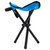 Camping Tripod Stool Portable Foldable Lightweight Camping Tripod Seat for Hiking Hunting Walking Fishing Travel Blue
