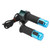 1 Pair Electric Scooters Throttle Grip Speed Controlled Digital Throttle Grip with Lock for Electric Vehicle 12V‑99VBlue Handle Sleeve