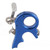 Archery Release Aids 3 Finger Grip Thumb Caliper Trigger for Compound Bow Accessory (Blue)