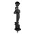 RC Rear Axle Assembly Aluminum Alloy Replacement Rear Axle Assembly for Axial RBX10 Ryft 1/10 Remote Control Car Black