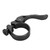 Bike Seatpost Clamp Professional 34.9mm Aluminum Alloy Lightweight High Strength CNC Machined Quick Release Bicycle Seatpost Clamp Black