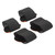 2 Pairs Arch Support Orange Fasciitis Cushion Ergonomic Foot Relief Foot Care Brace for Fallen Arches Achy Feet Problems