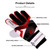 Youth Padded Football Gloves Flexible Grip Palm Soccer Lineman Goalie Goalkeeper Gloves for Kids Boys Men