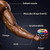 Wrist Ball Fitness Gyroscopic Grip Ball Arm Muscle Training Ball with Self Starting Color Light Black