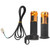 1 Pair Universal Electric Scooter Turn Handle Grip Throttle Left Right Replacement 1.45M Cable