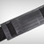 Fishing Rod Case Foldable 1.5m Canvas and Metal Fishing Rod Bag for Outdoor Fishing Tackle Black