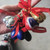 Christmas Tree Funny Egg Ornaments Plastic Unique Christmas Nut Ball Pendant for Decoration Blue