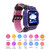 Q19 Children Smart Phone Watch Waterproof Plug In Card Camera Positioning Bracelet(Violet )