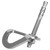 Expansion Screw Piton Stainless Steel for Rock Climbing Carving Hanging Nut Hanger M8