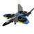 Remote Control Airplane with Camera 4K 2.4GHz Remote Control Plane Gliding Aircraft Flight Toys for Adults Kids Boys Gyroscope Stabilization with LED Lights Headless Mode One Key Return 2 Battery
