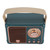 Retro Bluetooth Speaker Vintage Decor Small Wireless Bluetooth Speaker Cute Old Fashion Style for Desk Bedroom Office Party Outdoor Green